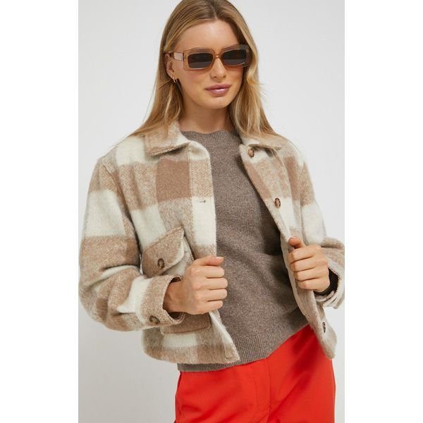 plaid shacket abercrombie