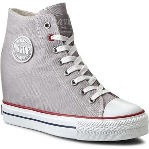 Sneakersy BIG STAR - U274907 Grey. Czółenka marki Big Star. W wyprzedaży za 89,00 zł.