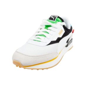 Damskie Skórzane Buty Sportowe Future Rider. Białe buty trekkingowe Puma, bez zapięcia. Za 265,99 zł.