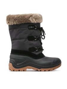 CMP Śniegowce Nietos Low Wmn 3Q78956 Czarny. Czarne buty zimowe CMP, z materiału, bez obcasa, bez zapięcia. Za 336,59 zł.