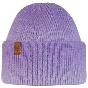 Czapka Buff Knitted Beanie Marin - lavender. Fioletowe czapki Buff, bez wzorów, sportowe. Za 123,99 zł.