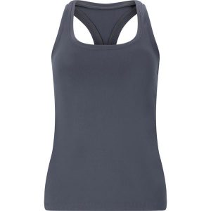 Damski tank top Athlecia Asana. Niebieskie topy Athlecia, bez wzorów, bez kołnierzyka, bez ramiączek. Za 159,50 zł.