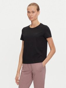 4F T-Shirt 4FWAW24TTSHF1650 Czarny Regular Fit. Czarne t-shirty 4f, xl, bez wzorów, z bawełny, bez kołnierzyka, bez ramiączek. Za 38,99 zł.