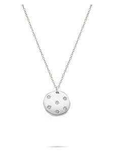 Tamaris Naszyjnik z zawieszką - dł. 45 cm rozmiar: onesize. Szare zawieszki Tamaris, z cyrkonią, ze stali. Za 108,99 zł.