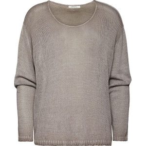 Sweter w kolorze szarobrązowym. Brązowe swetry oversize marki Sandwich, z bawełny. W wyprzedaży za 152,95 zł.