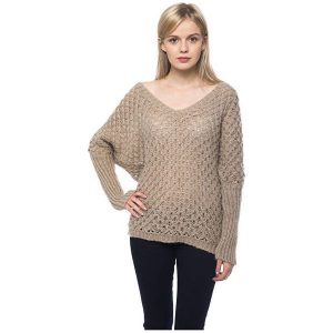 GAS Panie Sweter Cukru Trzcinowego 566161 431608 (Rozmiar S). Swetry klasyczne marki Gas. W wyprzedaży za 90,00 zł.
