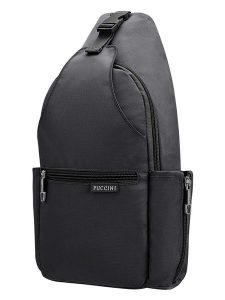 Puccini Saszetka w kolorze czarnym - 18 x 36 x 8 cm rozmiar: onesize. Czarne nerki i saszetki Puccini, bez wzorów, z materiału. Za 105,63 zł.