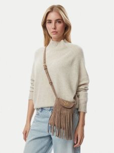 LOVE MOSCHINO Torebka JC4247PP0PKM0105 Beżowy. Brązowe torebki klasyczne LOVE MOSCHINO, bez wzorów, bez dodatków. Za 639,99 zł.