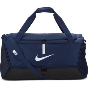 Torba sportowa Nike Academy Duff L treningowa na ramię z komorą na buty 95L. Czerwone torby podróżne i sportowe Nike, bez wzorów, na ramię. Za 145,00 zł.