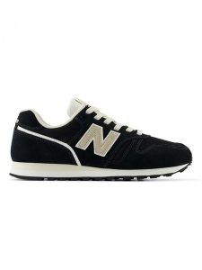 New Balance Skórzane sneakersy "373" w kolorze czarnym rozmiar: 37. Czarne trampki New Balance, bez wzorów, z materiału, bez zapięcia. Za 199,49 zł.