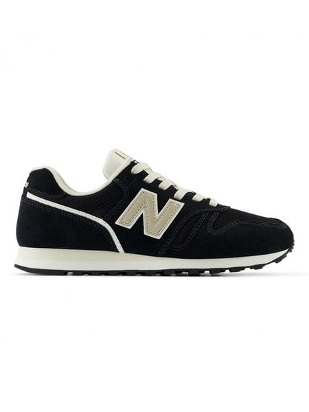 New Balance Skórzane sneakersy "373" w kolorze czarnym rozmiar: 37. Czarne trampki New Balance, bez wzorów, z materiału, bez zapięcia. Za 199,49 zł.