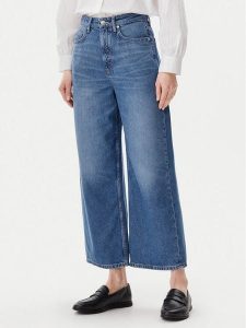 Marc O'Polo Jeansy M02 9078 12091 Niebieski Wide Leg. Niebieskie jeansy Marc O'Polo, bez wzorów, z jeansu. Za 379,99 zł.