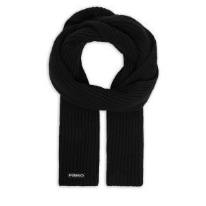Szalik PINKO. Czarne szaliki Pinko, bez wzorów. Za 439,99 zł.