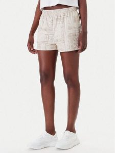 Karl Kani Szorty sportowe Signature Mesh Mini PD00005437 Beżowy Regular Fit. Brązowe spodenki sportowe Karl Kani, s, bez wzorów, z meshu. Za 79,99 zł.