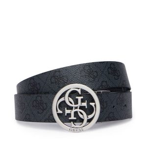 Pasek Guess. Czarne paski Guess, z aplikacjami. Za 284,99 zł.