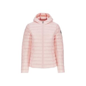 Kurtka JOTT CLOE Rose. Czerwone kurtki Jott, bez wzorów, z puchu, bez kaptura. Za 405,99 zł.