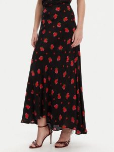 Bardot Spódnica maxi 59754SB2 Czarny Regular Fit. Czarne spódnice Bardot, bez wzorów, z wiskozy, maxi. Za 269,99 zł.