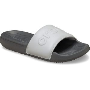 Klapki Dla Dorosłych Crocs All Day Slide. Czarne klapki Crocs, bez wzorów, z materiału, bez obcasa. Za 139,99 zł.