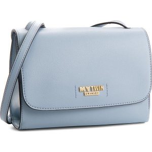 Torebka TWINSET - Tracolla C/Patta RS8TET Baby Blue 02191. Niebieskie torebki klasyczne marki Twinset. W wyprzedaży za 319,00 zł.