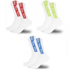 Skarpety sportowe tenisowe Wilson Crew Socks 3 Pary. Czarne skarpetki Wilson, bez wzorów. Za 59,00 zł.