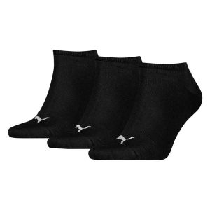 Skarpety Puma Unisex Sneaker Plain 3P. Czarne skarpetki Puma, bez wzorów. Za 44,99 zł.