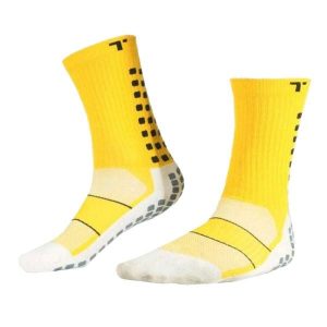 Skarpety Piłkarskie Unisex Adult 3.0 Mid Calf Cushioned. Białe skarpetki TRUSOX, bez wzorów. Za 257,99 zł.