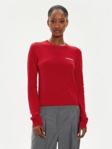 2NDDAY Sweter Lance TT 2244340408 Czerwony Regular Fit. Czerwone swetry klasyczne 2NDDAY, l, z wełny, bez kołnierzyka. Za 299,99 zł.