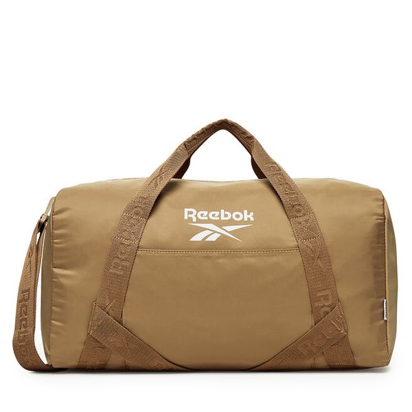Torba Reebok. Brązowe torby podróżne i sportowe Reebok, bez wzorów. Za 129,99 zł.