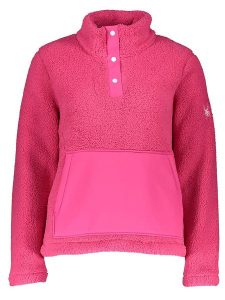 SPYDER Bluza polarowa "Slope" w kolorze różowym rozmiar: XS. Różowe bluzy Spyder, xs, bez wzorów, z polaru, bez kaptura. Za 123,53 zł.
