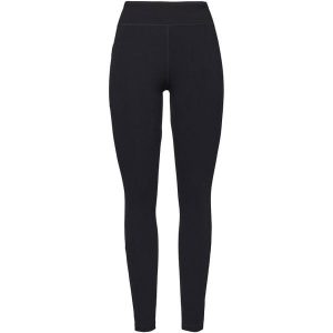 Damskie legginsy Black Diamond Session. Czarne legginsy Black Diamond, bez wzorów, z materiału, długie. Za 261,30 zł.