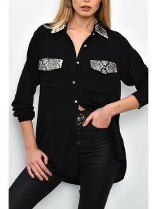 LA Angels Koszula w kolorze czarnym rozmiar: S. Czarne koszule LA Angels, s, bez wzorów, bez kołnierzyka, bez ramiączek. Za 152,99 zł.