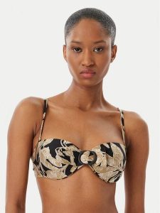 Selmark Góra od bikini BO316 Czarny. Czarne bikini Selmark, bez wzorów, z syntetyku. Za 347,99 zł.