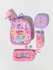 Plecak z bidonem i lunch boxem My Little Pony - wielobarwny. Plecaki Sinsay. Za 29,99 zł.