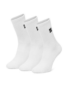 DC Shoes Skarpety długie AS_DC_01W_SS25 (3-PACK) Biały. Białe skarpetki DC Shoes, bez wzorów, z bawełny. Za 49,99 zł.