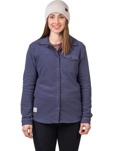 Hannah Koszula polarowa "Bea" w kolorze szarym rozmiar: 44. Szare koszule Hannah, bez wzorów, z polaru, bez kołnierzyka, bez ramiączek. Za 208,99 zł.