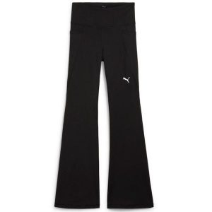 Puma ESS legginsy z wysokim stanem i rozszerzanymi nogawkami M. Czarne legginsy Puma, bez wzorów, z podwyższonym stanem. Za 164,00 zł.