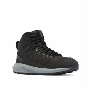 Buty Trekkingowe Damskie Columbia Trailstorm Crest Mid Waterproof. Czarne buty trekkingowe Columbia, bez zapięcia. Za 409,99 zł.
