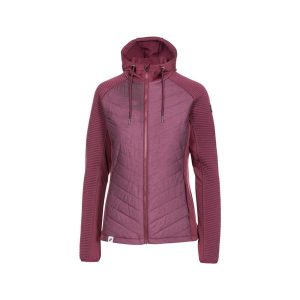 Trespass Grace - Top damski aktywny Fig. Czerwone kurtki sportowe Trespass, na zimę, z aplikacjami, bez kaptura, narciarskie. Za 196,35 zł.