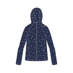 Bluza damska turystyczna CMP 32C8386P. Niebieskie bluzy CMP, l, bez wzorów, bez kaptura. W wyprzedaży za 296,00 zł.