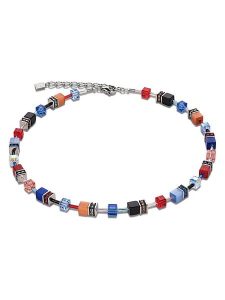 COEUR DE LION Naszyjnik z elementami ozdobnymi - dł. 42 cm rozmiar: onesize. Szare naszyjniki COEUR DE LION, z kryształem, ze stali. Za 347,99 zł.