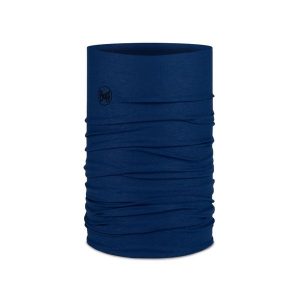 Komin na szyję - Bandana BUFF Original Ecostretch Solid. Żółte szaliki Buff, na zimę, bez wzorów. Za 95,99 zł.