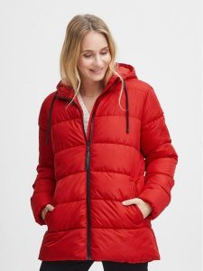 Fransa Kurtka zimowa 20612164 Czerwony Regular Fit. Czerwone kurtki Fransa, na zimę, xs, bez wzorów, z syntetyku, bez kaptura. Za 469,99 zł.