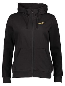 Puma Bluza "Essentials+" w kolorze czarnym rozmiar: S. Czarne bluzy Puma, s, bez wzorów, bez kaptura. Za 144,92 zł.
