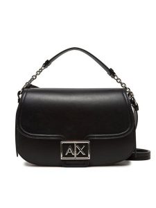 Armani Exchange Torebka XW000940 AF13687 UC001 Czarny. Czarne torebki klasyczne Armani Exchange, bez wzorów, ze skóry, bez dodatków. Za 409,99 zł.
