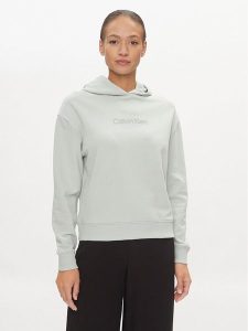 Calvin Klein Bluza Hero Logo K20K205449 Niebieski Regular Fit. Niebieskie bluzy Calvin Klein, xs, bez wzorów, z bawełny, bez kaptura. Za 359,99 zł.