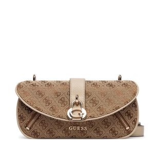 Torebka Guess. Brązowe torebki klasyczne Guess, z aplikacjami, bez dodatków. Za 659,99 zł.