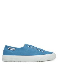 Superga Tenisówki S7151EW Niebieski. Niebieskie trampki Superga, bez wzorów, z materiału, bez zapięcia. Za 169,99 zł.