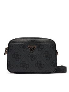 Guess Torebka Meridian II HWOS69 74140 Szary. Szare torebki klasyczne Guess, z aplikacjami, ze skóry, bez dodatków. Za 609,99 zł.