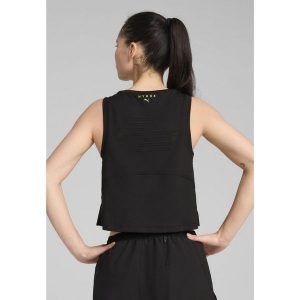 Damski top bez rękawów PUMA x HYROX CLOUDSPUN PUMA Black. Czarne topy Puma, l, bez wzorów, sportowe, bez kołnierzyka, bez ramiączek. W wyprzedaży za 114,00 zł.