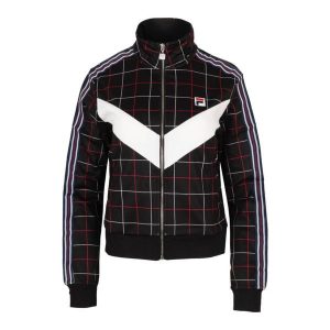 Bluza turystyczna damska Fila Winta. Czarne bluzy Fila, s, bez wzorów, z elastanu, bez kaptura. Za 239,00 zł.